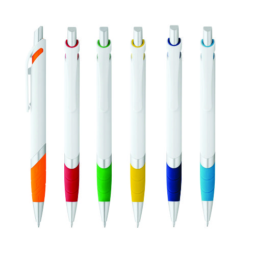 Bolígrafos White Color Grip