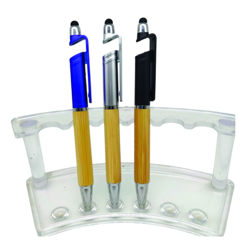 Boligrafo Plastico Bambu 3en1